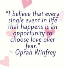 Love or Fear – the only choice you need to make